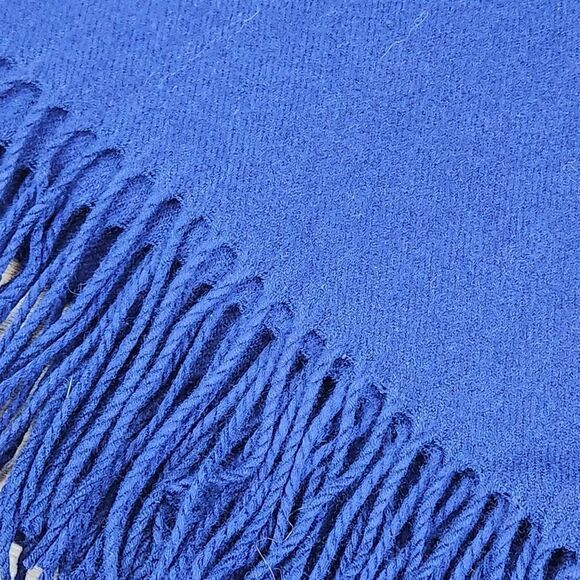 🩵NWOT Blue Lightweight Pashmina Wrap/Shawl/Scarf - Picture 12 of 12